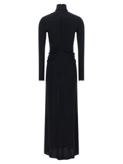 Fabiana Filippi Blue Viscose Long Dress