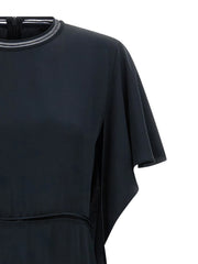 Fabiana Filippi Blue Viscose Midi Dress