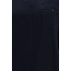 Fabiana Filippi Blue Viscose T-Shirt - IT42 | L