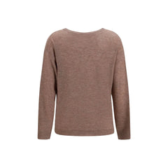 Fabiana Filippi Brown Wool Oves Aries Sweatshirt
