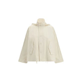 Fabiana Filippi Cream Cotton Coat