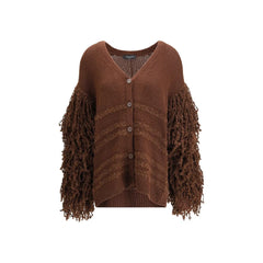 Fabiana Filippi Fringes Cardigan - IT42 | L - Cardigans