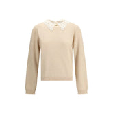 Fabiana Filippi Lace collar Sweater - IT44 | L - Sweaters