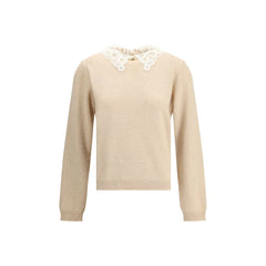 Fabiana Filippi Lace collar Sweater - IT44 | L - Sweaters