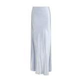 Fabiana Filippi Light Blue Viscose Long Skirt