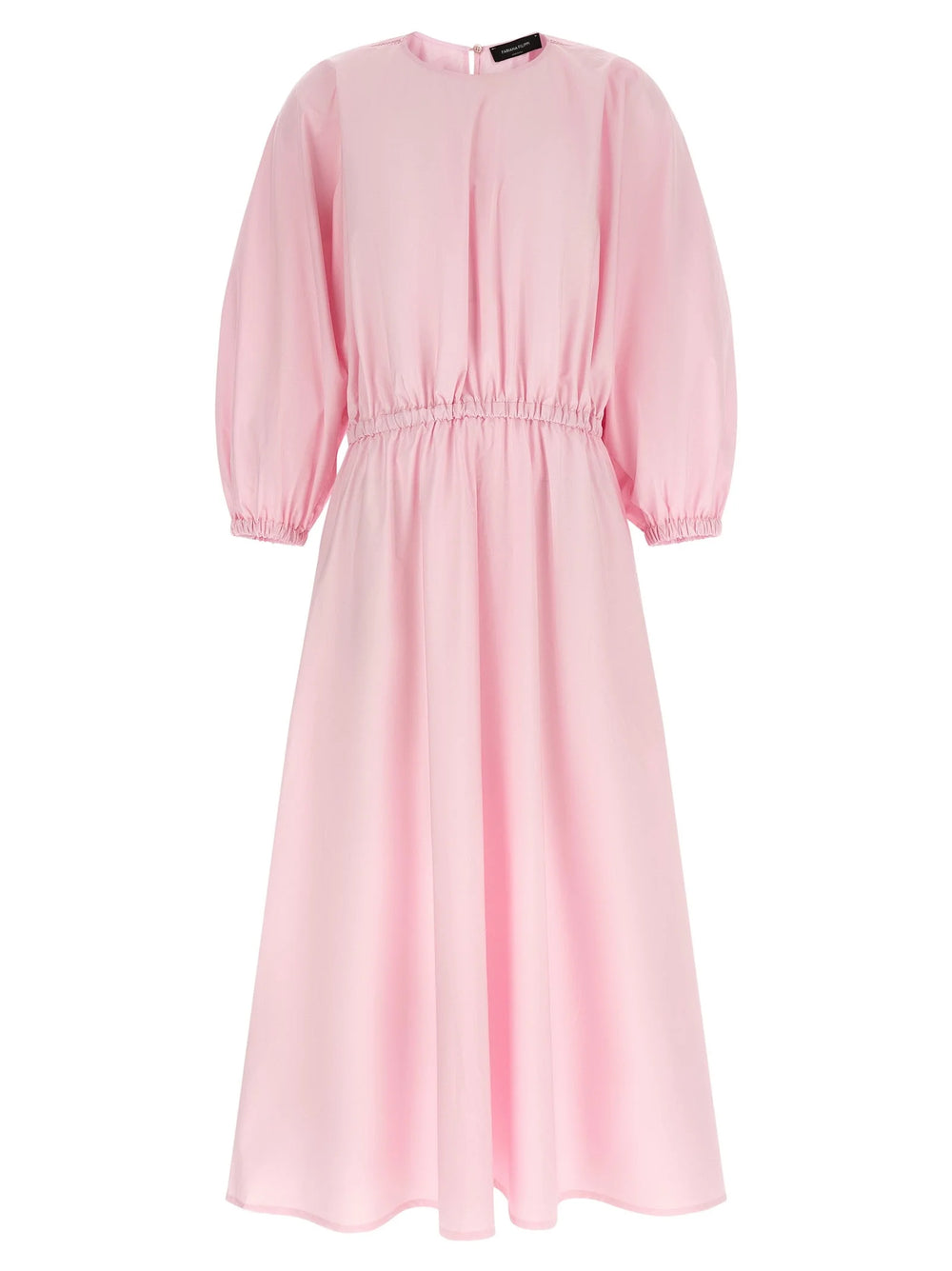 Fabiana Filippi Multicolor Cotton Long Dress - IT42