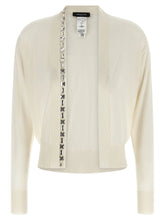 Fabiana Filippi White Cashmere Cardigan - IT44