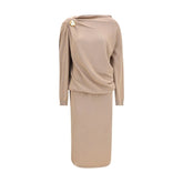 Fabiana Filippi Wool long Dress - IT40 | M - Dresses