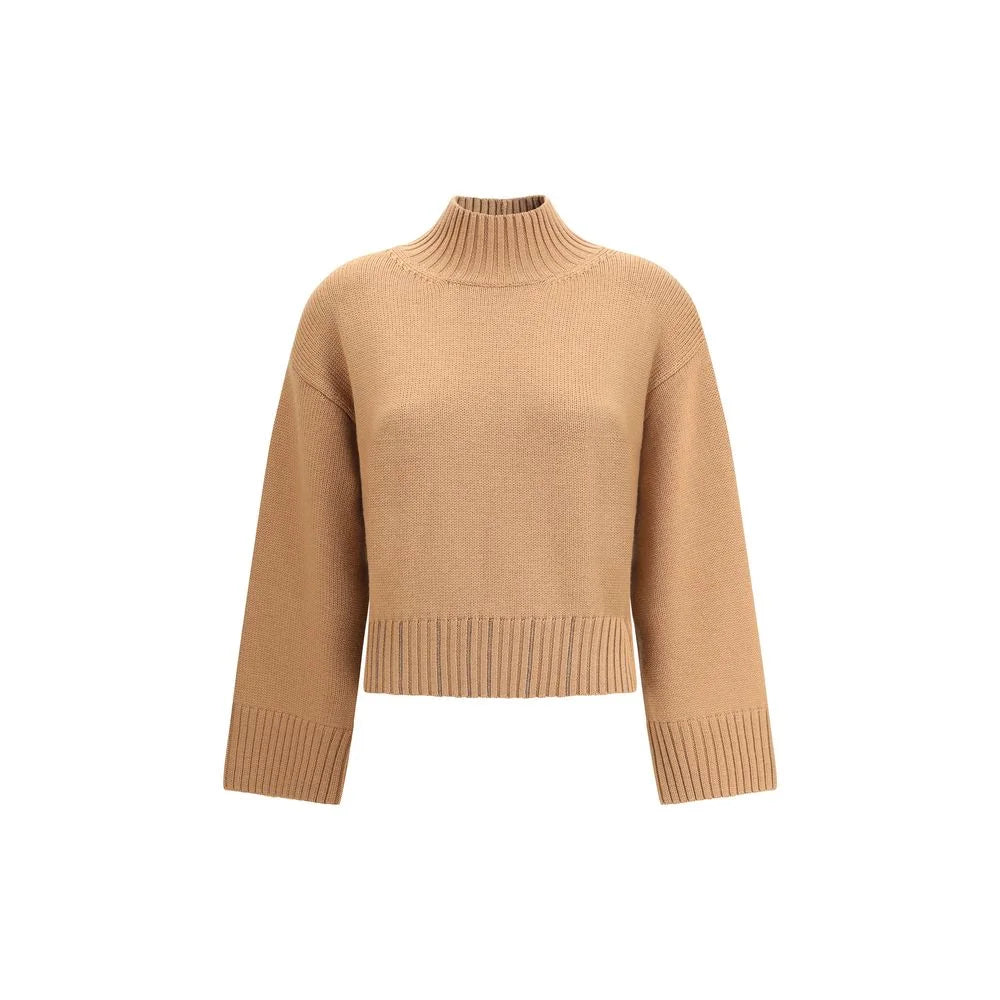 Fabiana Filippi Wool Turtleneck Sweater - Sweaters