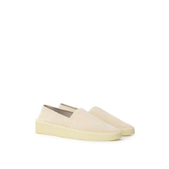 Fear Of God Beige Leather Slip-On Loafer - EU43/US10 - Flats