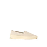 Fear Of God Beige Leather Slip-On Loafer - EU43/US10 - Flats