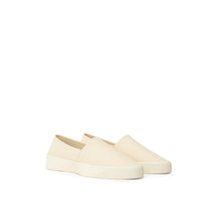 Fear Of God Beige Leather Slip-On Loafer - EU44/US11 - Flats