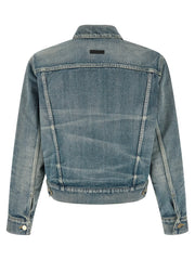 Fear Of God Blue Cotton Denim Jacket - L