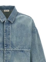 Fear Of God Blue Cotton Denim Jacket - L