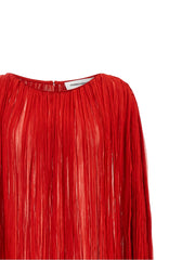FEDERICA BONIFACI Multicolor Silk Long Dress - One Size