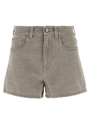 Fendi Beige Cotton Bermuda Shorts - IT40
