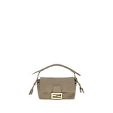 Fendi Beige Lamb Ovis Aries Aries Shoulder Bag