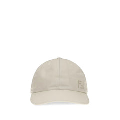 Fendi Beige Nylon Cap (Baseball Hat)