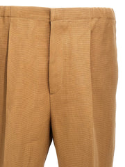 Fendi Beige Paper Casual Pants - 48 | M