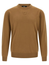 Fendi Beige Virgin Wool Cardigan - IT50 | L