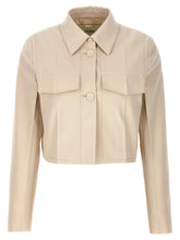 Fendi Beige Wool Full-Length Jacket
