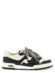 Fendi Bicolor Calfskin Athletic Sneakers