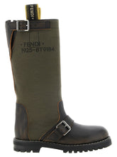 Fendi Bicolor Calfskin Over The Knee - EU38/US8
