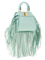 Fendi Bicolor Lamb Leather Handbag