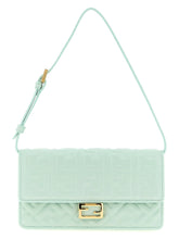 Fendi Bicolor Lamb Leather Shoulder Bag