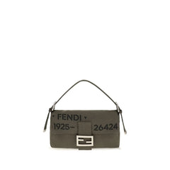 Fendi Bicolor Polyester Shoulder Bag