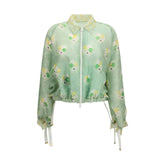 Fendi Bicolor Silk Bomber - IT40 | M