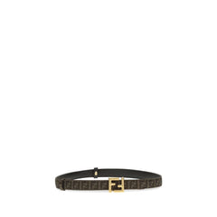 Fendi Black Calf Leather Bos Taurus Regular Belt - 70 cm / 28 Inches