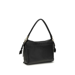 Fendi Black Calf Leather Bos Taurus Shoulder Bag