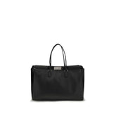 Fendi Black Calf Leather Bos Taurus Shoulder Bag