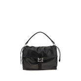 Fendi Black Calf Leather Bos Taurus Shoulder Bag