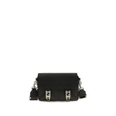 Fendi Black Calf Leather Bos Taurus Shoulder Bag