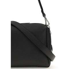 Fendi Black Calf Leather Bos Taurus Shoulder Bag - Shoulder Bags