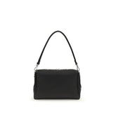 Fendi Black Calf Leather Bos Taurus Shoulder Bag - Shoulder Bags
