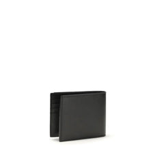 Portefeuille en cuir de veau noir Fendi