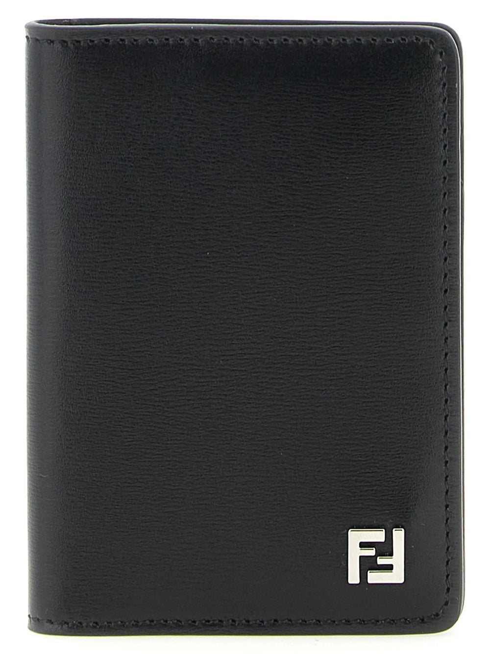 Fendi Black Calfskin Cardholder