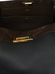Fendi Black Calfskin Handbag