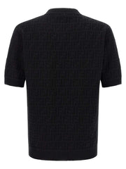 Fendi Black Cotton Cardigan - 48 | M