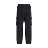 Fendi Black Cotton Cargo Pants - IT50 | L