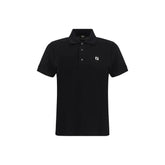 Fendi Schwarzes Baumwoll Polohemd