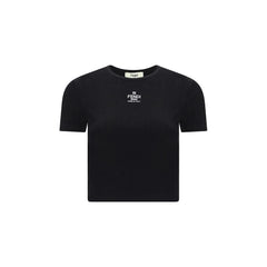 Fendi Black Cotton T-Shirt