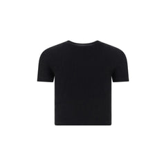 Fendi Black Cotton T-Shirt