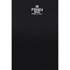 Fendi Black Cotton T-Shirt