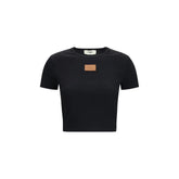 Fendi Svart t-shirt i bomull - M
