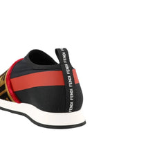 Fendi Black Fabric Athletic Sneakers - EU36/US6