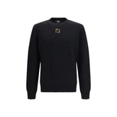 Fendi Black Fleece Wool Sweatshirt - IT48 | M